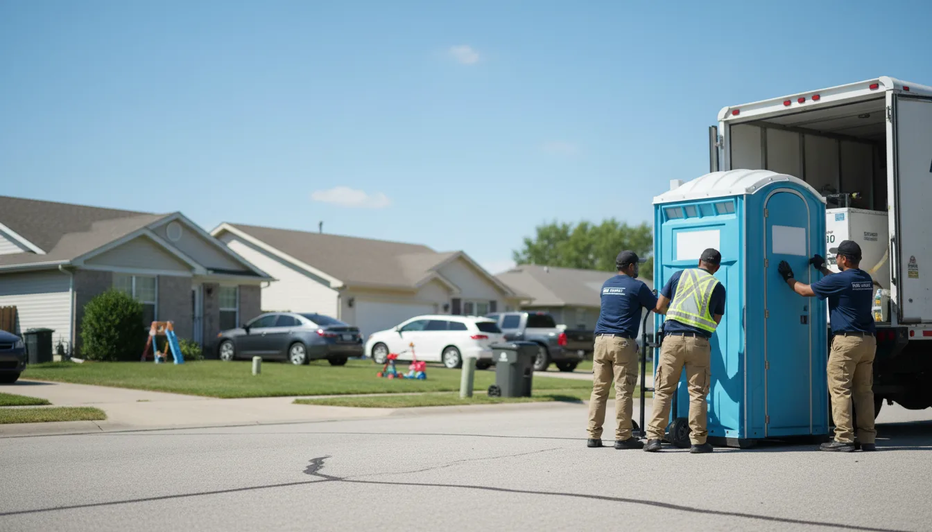Standard Porta Potty Rentals in New Memphis, IL near me